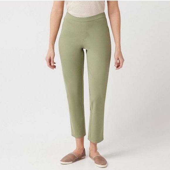Isaac Mizrahi Pants - Isaac Mizrahi Petite 24/7 Stretch Ankle Pants 1623